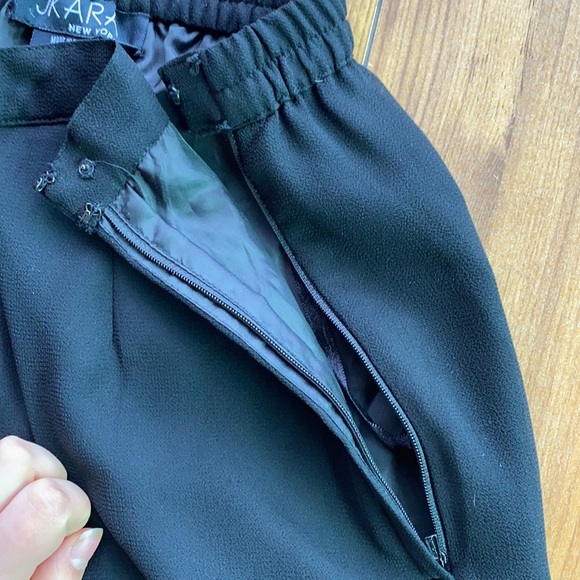 Jkara beautiful bead and lace embroidered Wide Leg dress pant - Picture 7 of 10